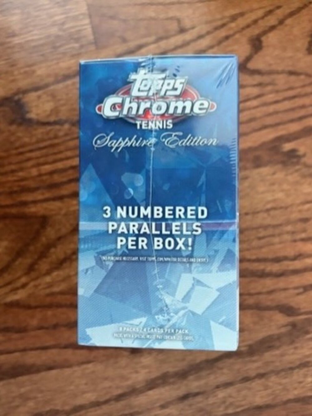 2025 Topps Chrome Sapphire Tennis Hobby Box Sealed Auto Rookie Cards - Picture 6 of 7